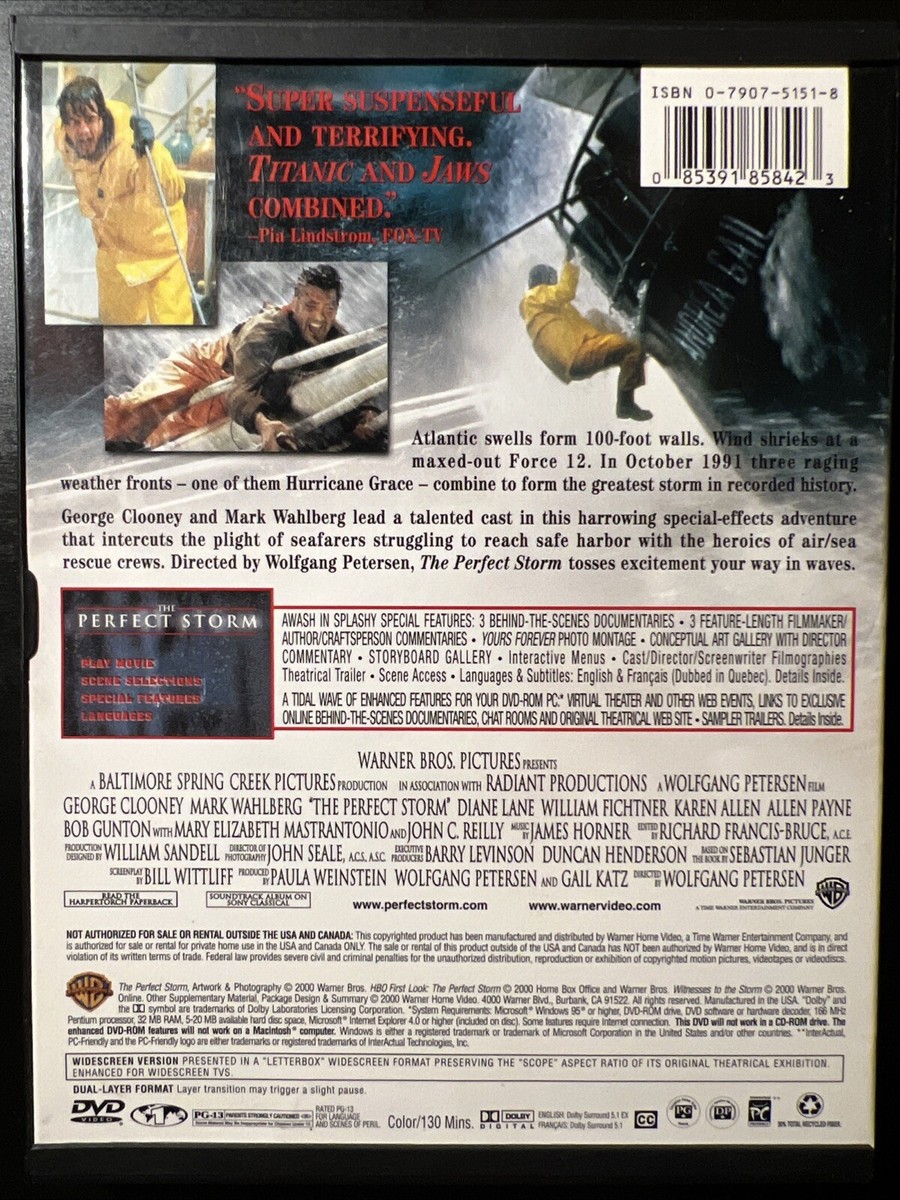Perfect Storm (DVD, 2000) (1197) 85391858423| eBay