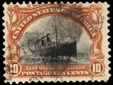 United States Scott 299 Used.