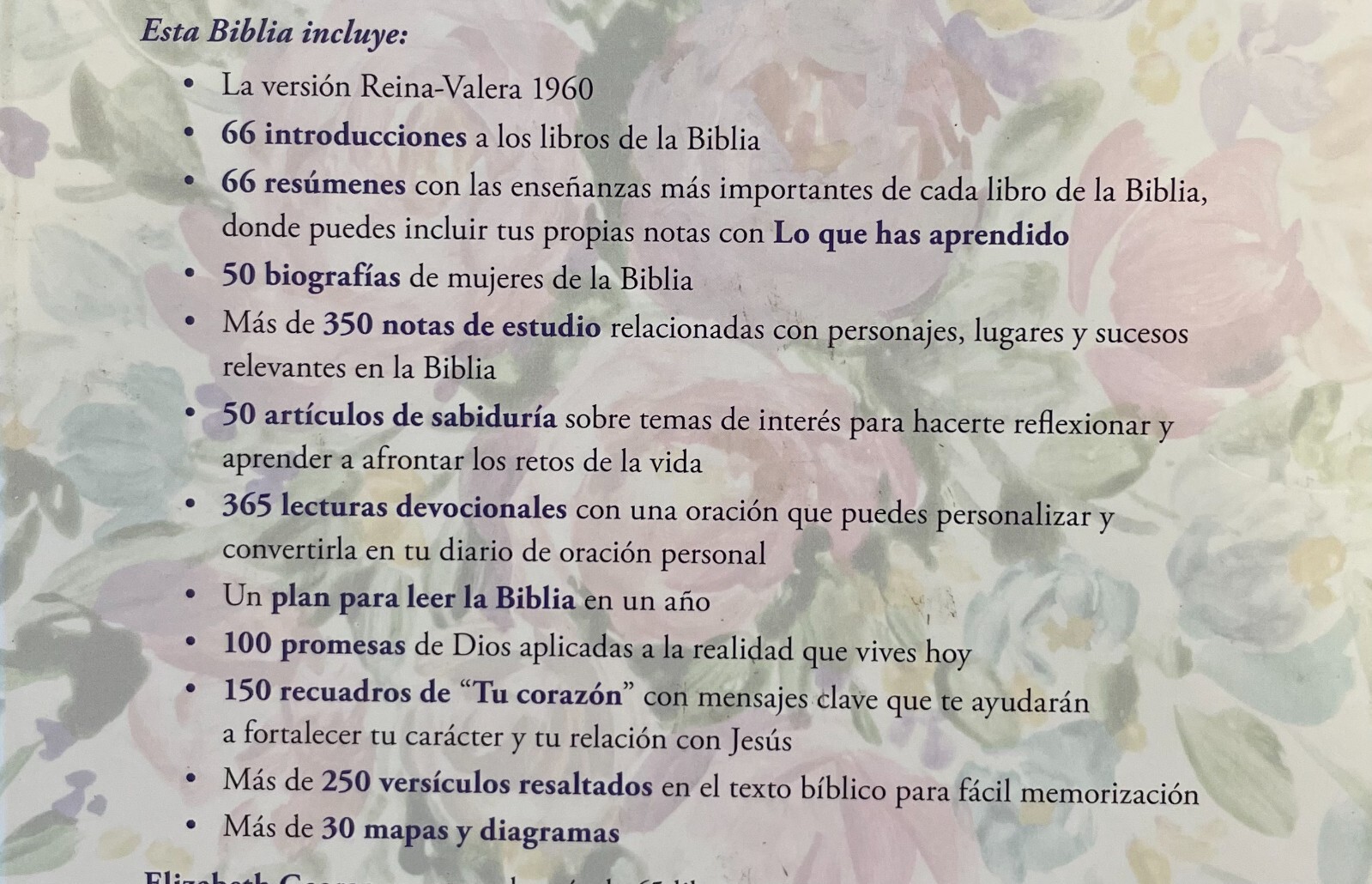 Biblia de una Joven Conforme Al Corazón de Dios RVR 1960, DuoTono Lujo  Floral 9780825459207 | eBay