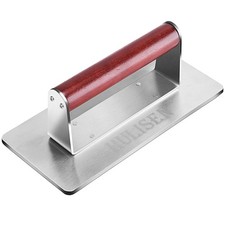 HULISEN 9-Inch Bacon Press, 1.86 lb Stainless Steel 9 Inch Long Silver