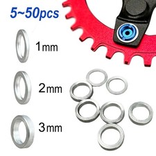 Bicycle Chainring Spacers Bolt Washer Set 1-3mm Crankset MTB Road Bike
