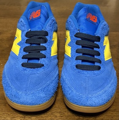 New Balance URC42HD Blue Oasis/Inkwell Yellow Gum Sole Men's Sneakers 7D