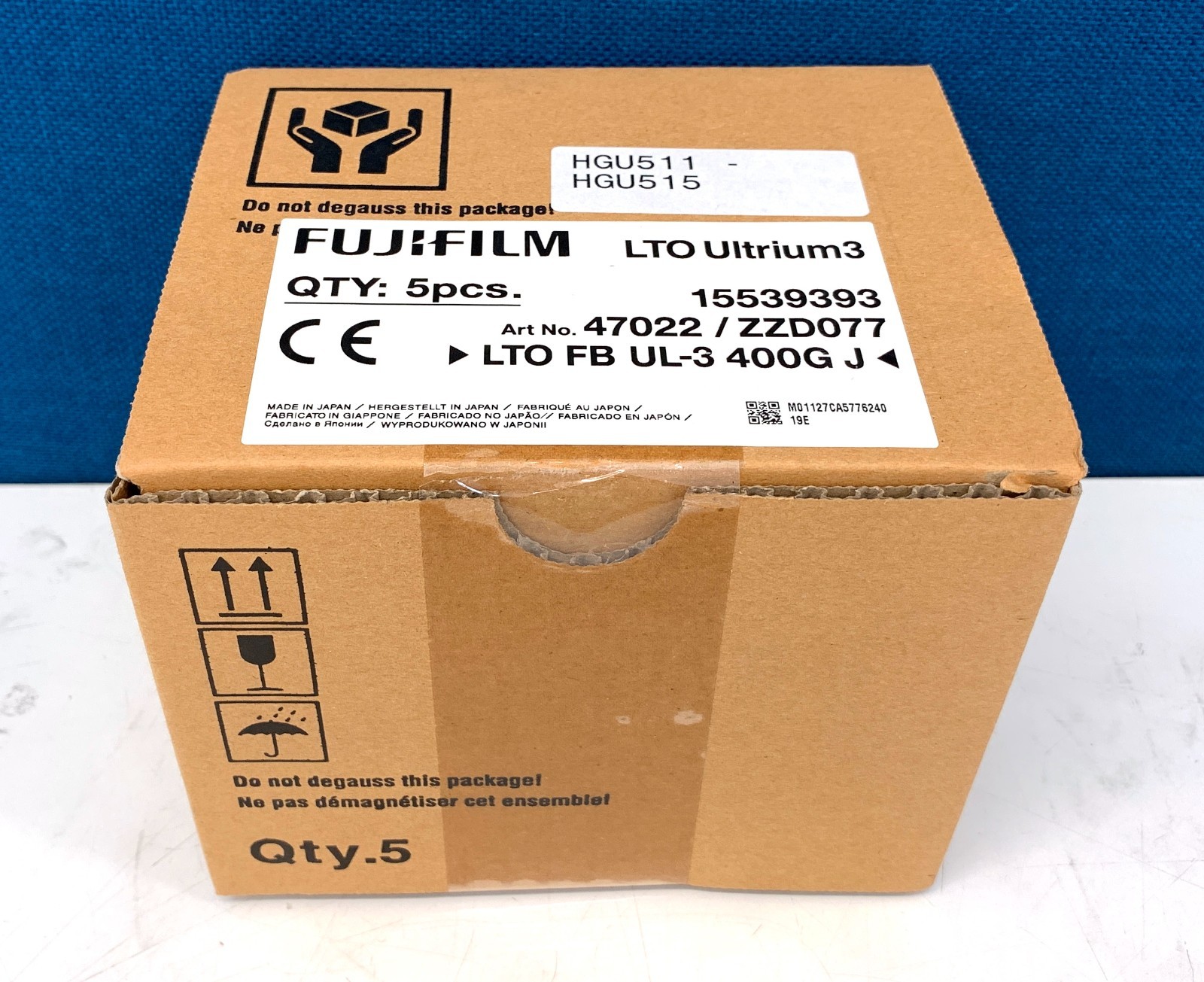 Fujifilm LTO Ultrium 3 data tape cartridge LTO3 400/800GB