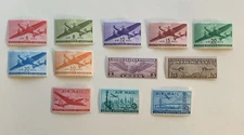 US Airmail Stamps MOG VG/F Random Set