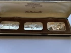 Secretariat Triple Crown Winner  1973  Set Of 3 1 Troy Oz Silver Bars