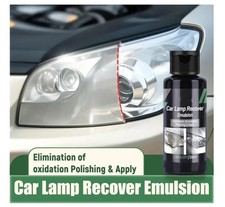 BeamRevive Car Lamp Recover Emulsion, Elimination of Oxidation Polishing & Apply