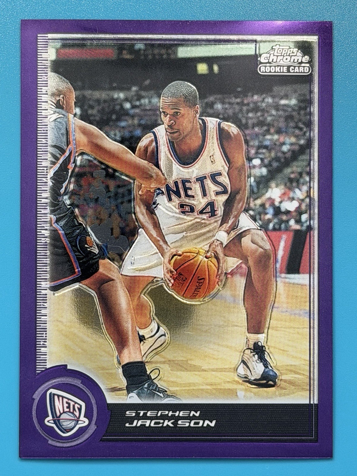 2000-01 Topps Chrome #196 Stephen Jackson (RC) #/1999