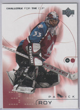Patrick Roy 2001-02 Upper Deck Challenge for the Cup #20