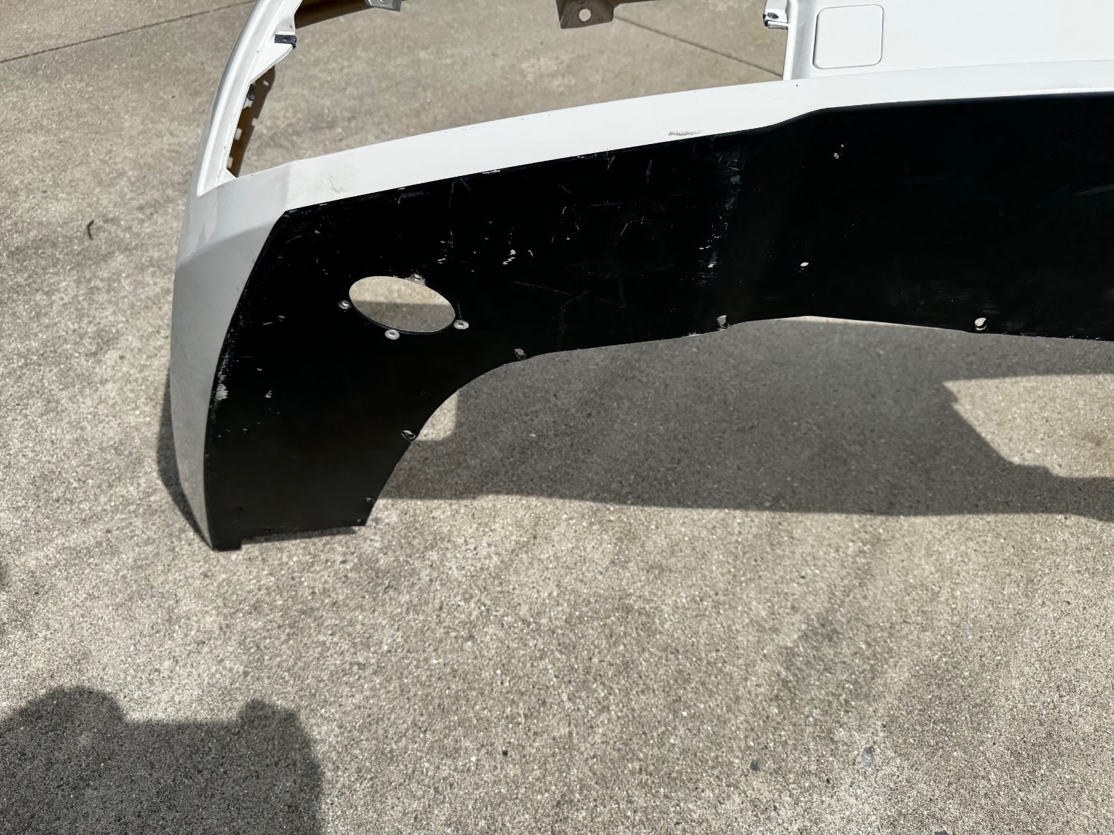 Lamborghini Gallardo Coupe, Spyder, Front Bumper Cover, P/N 400807437 OEM White
