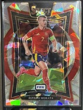 2024-25 Panini Select FIFA - Alvaro Morata Terrace Ice Pandora Spain World Cup