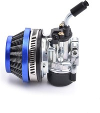 Racing Carburetor 2 Stroke 49cc 66cc 70cc 80cc With Air Filter For 2 Blue