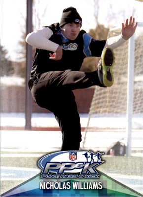 2014 Topps Punt Pass and Kick Champions #35 Nicholas Williams Card