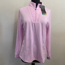 Callaway Womens Golf Pullover L Party Pink Sw...