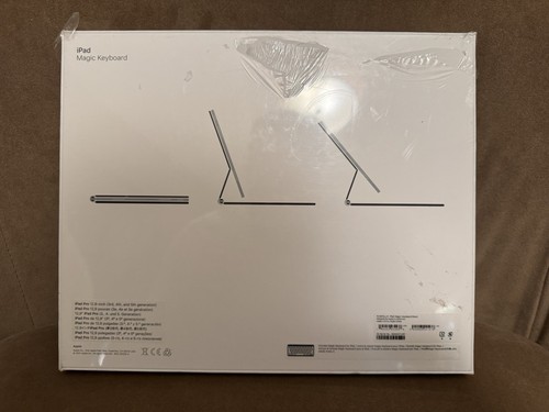 Apple Magic Keyboard - 12,9" iPad Pro 3. 4. 5. 6. Gen 13" Air Schwarz - VERSIEGELT - Bild 12 von 14
