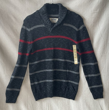Boys Urban Pipeline Sweater  XL - NWT high neck striped