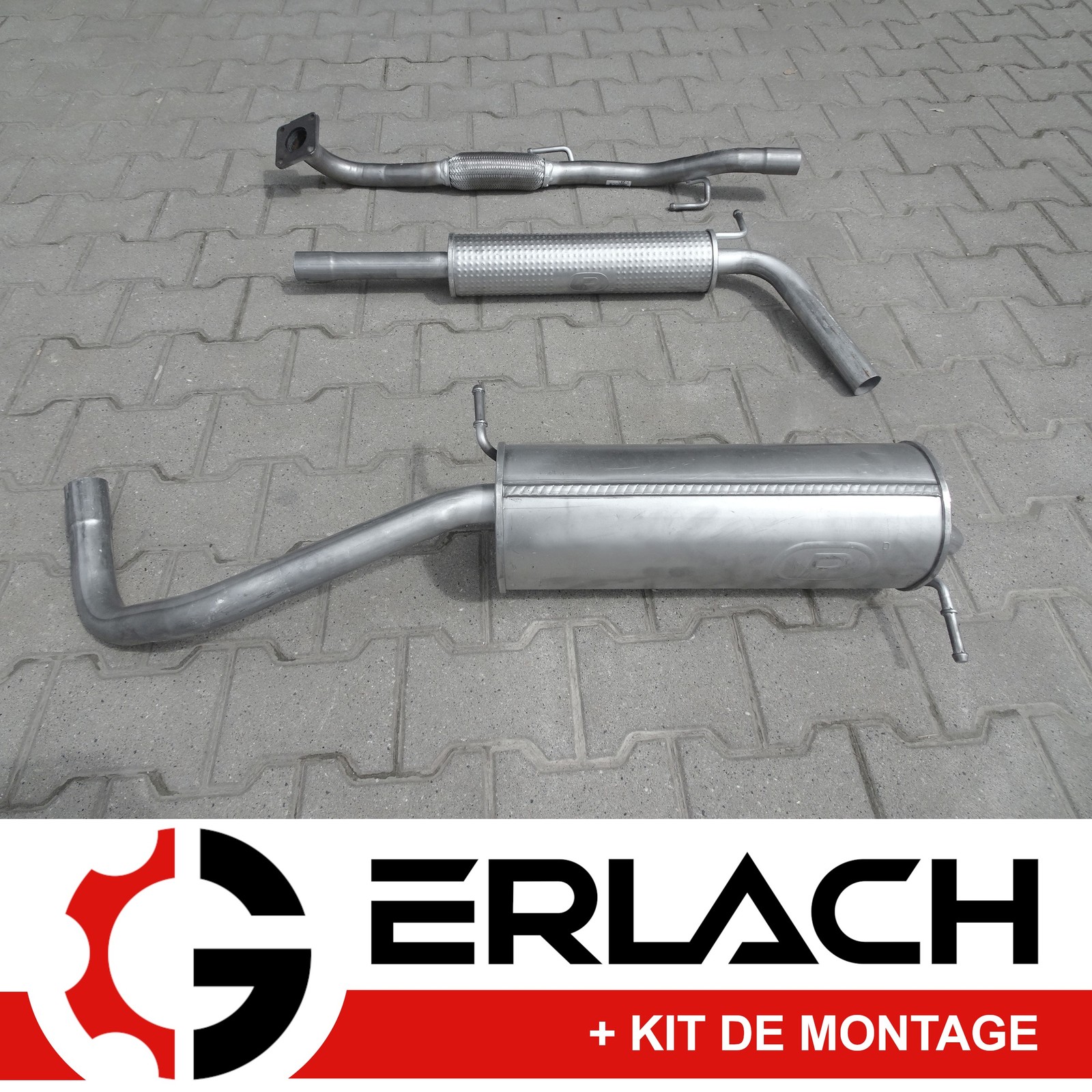Silencieux pot echappement Seat Ibiza Skoda Fabia 1.4 16V essence