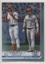 2019 Topps Checklist Rainbow Foil Bryce Harper Scooter Gennett #145 4jy