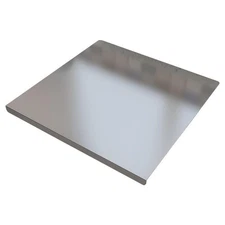 19.7x15.7 Stainless Steel Cutting Board, Lip, Countertop, Chopping, Metal
