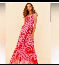 Medium Farm Rio Pink Ocean Maxidress