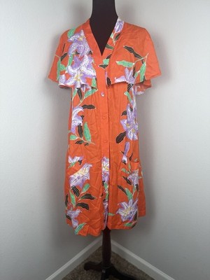 Diane Von Furstenberg Argos Clementine Floral Open Back Dress