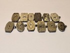 Vtg Watch Movement Parts Lot (12) Watchmakers Estate Spares Repair Craft — photo 1