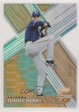 2019 Panini Elite Extra Edition Status Tie-Dye Die-Cut 3/25 Tommy Henry #74 1j8