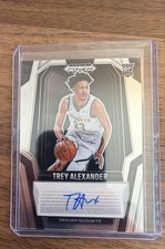 2024-25 Panini Prizm Black - Rookie Signatures Trey Alexander #RS-ALX (AU, RC)