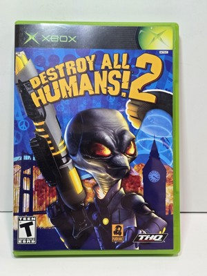 Destroy All Humans 2 (Microsoft Xbox, 2006) Complete 