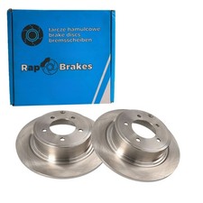 2x RAP BRAKES BREMSSCHEIBEN 302mm VOLL HINTEN passend für CITROËN C4 LANCIA FLAV