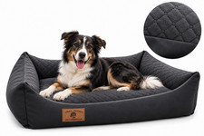Hundebett 100x70cm Hundekissen Hundekorb Hundesofa Schlafplatz Tierbett