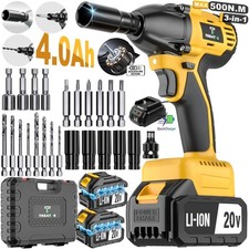 Newly upgraded heavy-duty brushless impact wrench set