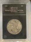 1916 Liberty Walking Silver Half Dollar Very Good B Certified BA17-00189-025