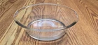 Set Of 2 Pyrex # 8500 Clear Glass 3 2/3 Cup Oval Serving Bowls VGC