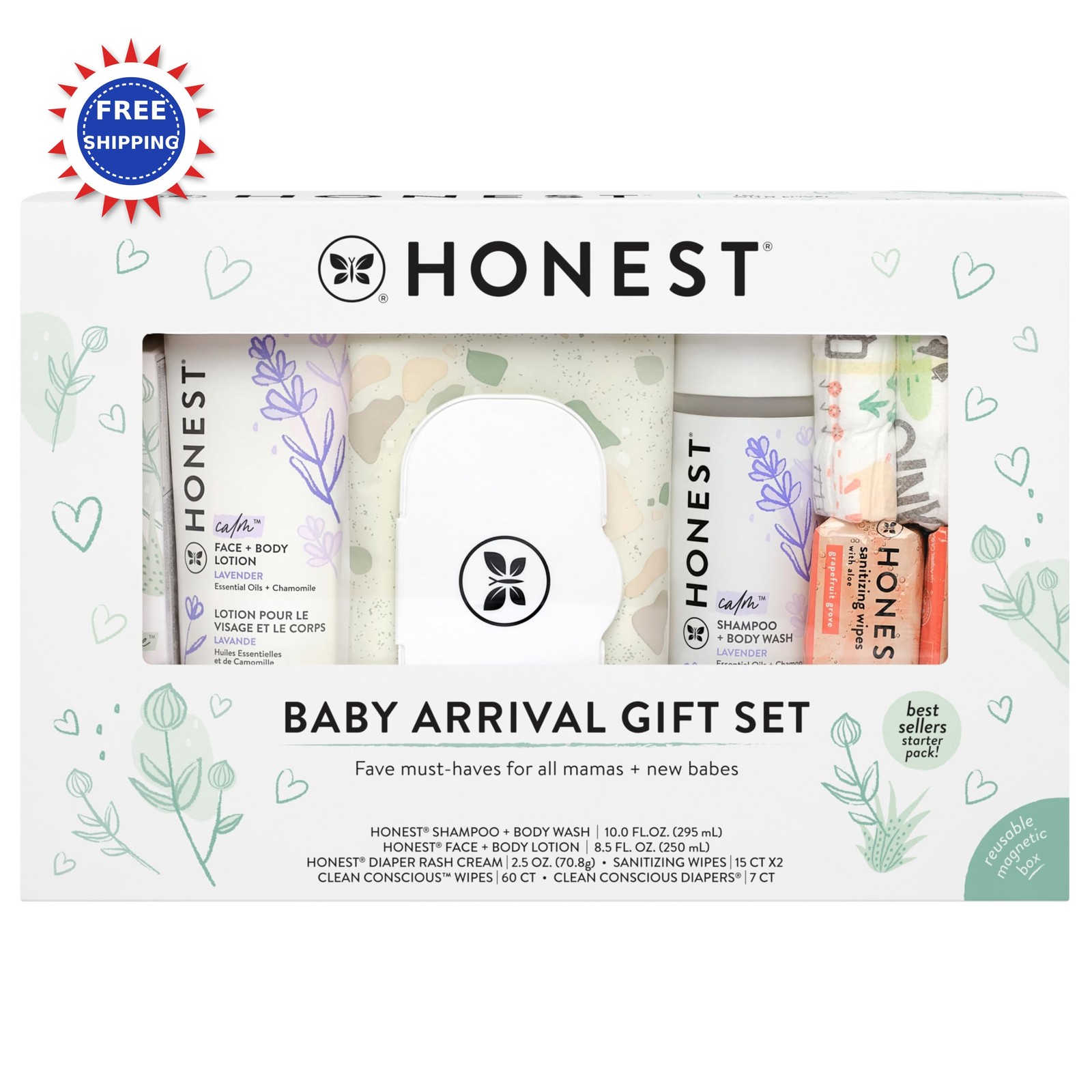 S Wipes Personal Care Honest