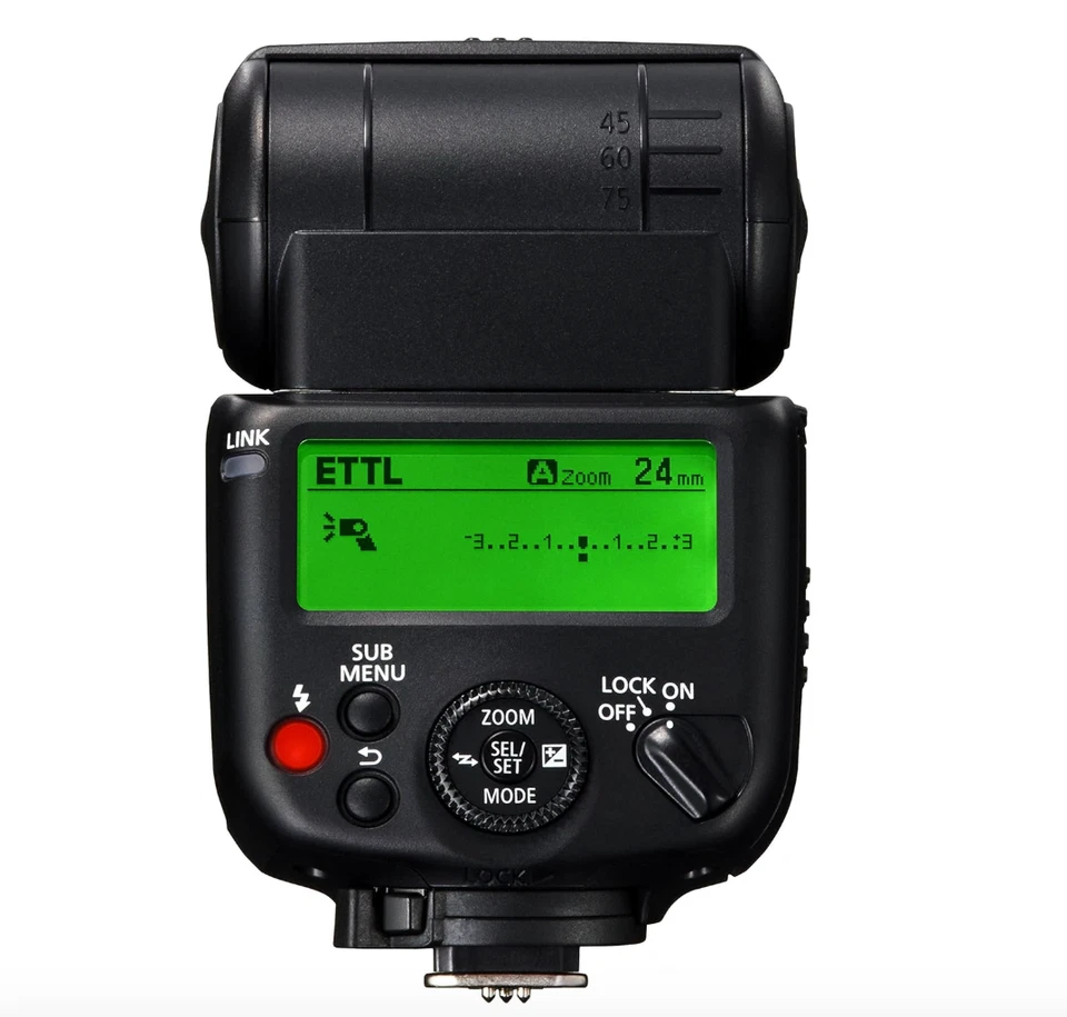 Canon Speedlite 430EX III-RT Flash Hot Shoe External Speedlight EOS Camera New - Image 3 of 3