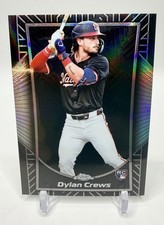 Dylan Crews 2025 Topps Chrome SE-14 Shadow Etch Rookie SSP Nationals Rookie RC
