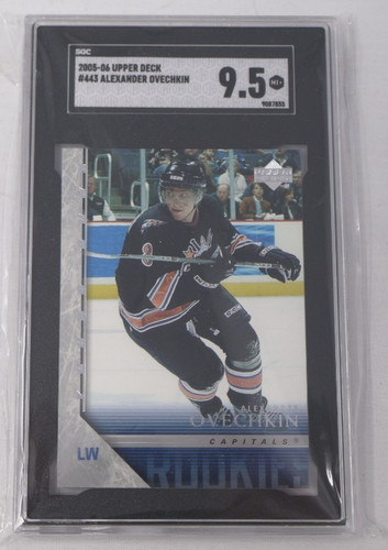 Alexander Ovechkin #443 2005 Upper Deck card