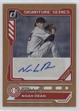2023 Panini Donruss Signature Series Gold 7/25 Noah Dean #SS-ND Auto 0zw1