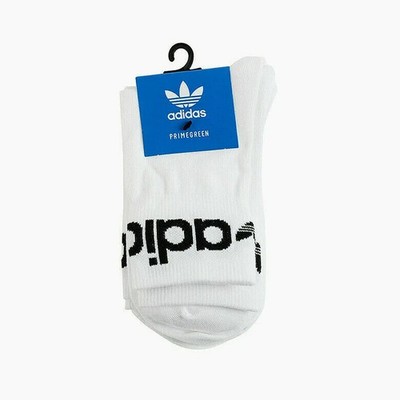 Adidas Originals 3er-Pack Fold Cuff Mid-Cut/Ankle Sportsocken weiß UK Größe: 8,5-10