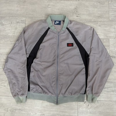 VTG 1985 Nike Air Jordan 1 Jacket Pants Set Grey Mens OG Medium