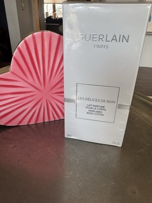 GUERLAIN LES DELICES DE BAIN 200ML PERFUMED BODY LOTION (NEW & SEALED)Free Ship