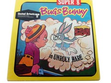 Vintage Bugs Bunny Cartoon Super 8 Film Movie Unruly Hair Video Collectible 1945