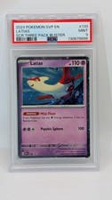 2024 Pokémon SVP EN Black Star Promo Latias - SCR 3 Pack Blister #139 PSA 9 MINT