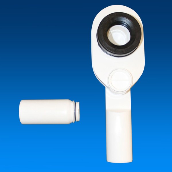 Sanit Urinal Sifon Absauggeruchverschluss Siphon Dn 50/50 AbsaugformstüCk-image