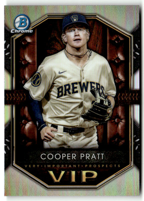 Topps Bowman Chrome MLB 2025 No. VIP-15 Cooper Pratt VIP