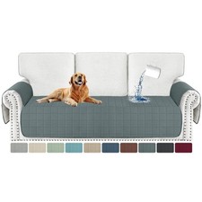 Waterproof Couch Cover for Dogs Washable, Quilted Sofa Seat Covers Washable f...