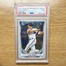 Bowman 2014 Prospects Chrome Jose Abreu #BCP17 Rookie White Sox Baseball Card. rookie card picture