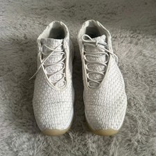 Jordan Air Jordan baskets homme blanches montantes à lacets 44
