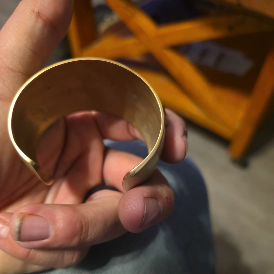 BRAZALETE BRAZALETE LUCAS JACK LONDRES 14kt Chapado en Oro sobre Latón NUEVO Auténtico  Foto 4 de 4