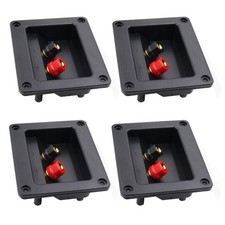 Luomorgo ABS 2 Position Screw-in Speaker Box Terminal Cup Binding Post for...